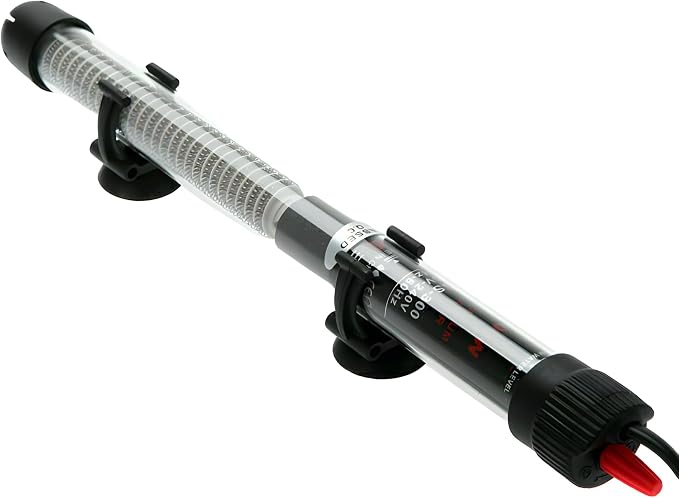 100W Submersible Aquarium Heater, Adjustable Temperature for Fish Turtle Tank with Suction Cup Mounting
