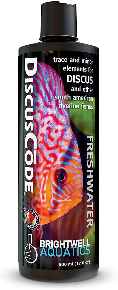 Brightwell Aquatics DiscusCode Discus Fish Trace Supplement, 500ml