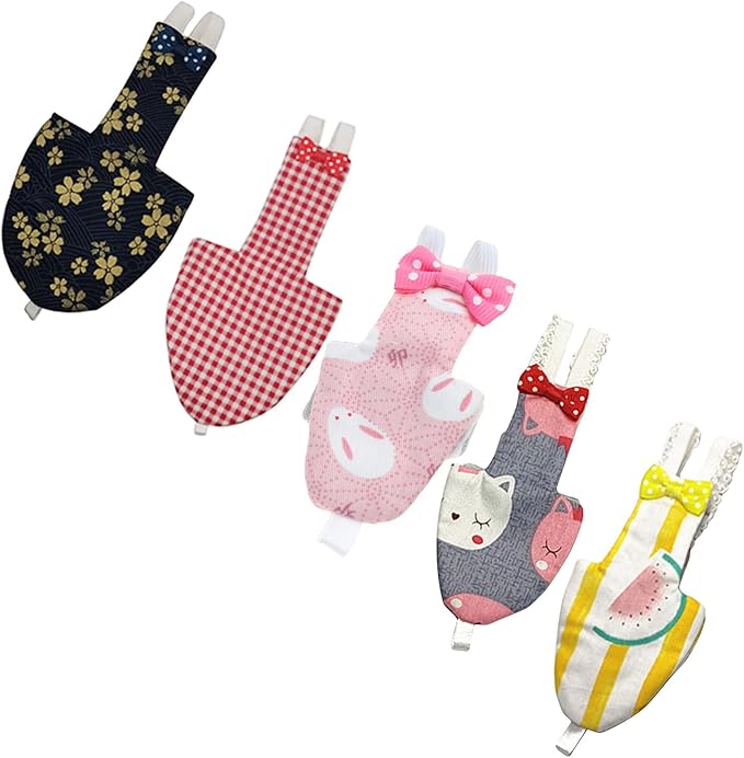 Waterproof Parrot Diapers Pet Flight Suits Elastic Shoulder Strap Nappy Clothes for Conure Parakeet Cockatiels Pigeons Parrot Diaper Parrot Diaper