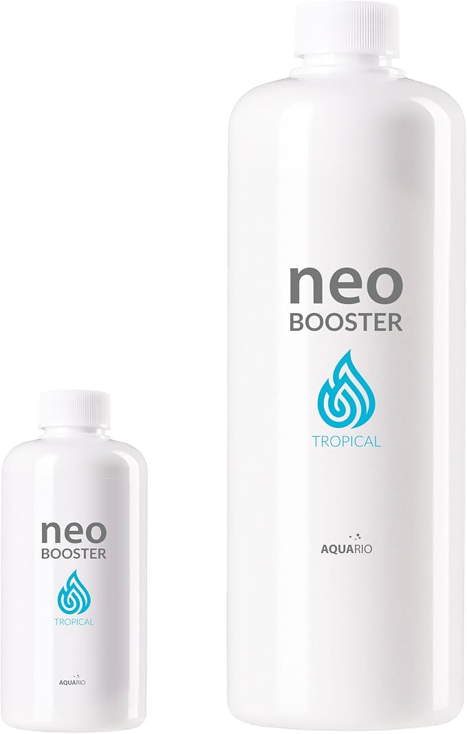Aquario Neo Booster Tropical - Rapid Pollutant Removal, Shortens Filtration Cycle, Ideal for Planted Aquariums, All-in-One Aquarium Water Conditioner - Water Conditioner for Aquarium Tank - 300ml