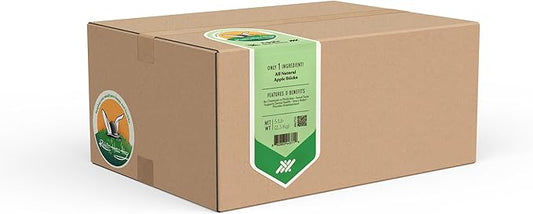Rabbit Hole Hay - All Natural Apple Chew Sticks for Small Pets - 5 lb - Bulk Healthy Chew Treats