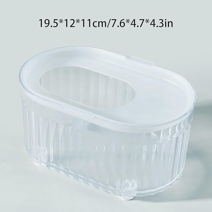 Hamster Sand Bath Container with Climbing Ladder - Panoramic Transparent Chinchilla Dust Bath House Splash-Proof Bathing Hamster Litter Box(Pink)