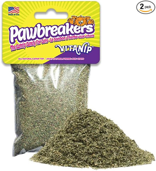 Pawbreakers® Vitanip® Catnip Cat Treats & Toys - Diamond V® Feline Nutritional Supplement – Safe & postbiotic Catnip for Cats | Cat Treats | Made in USA