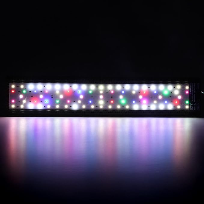 hygger IP68 Waterproof LED Aquarium Light 24/7 Cycle Full Spectrum Fish Tank Light with Timer Adjustable Brightness 12 Colors Aquarium Lamp for 37-42 in Freshwater Planted Tank