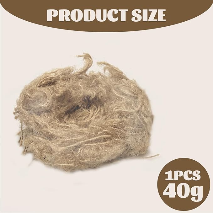 1.4 OZ/40g Bird Nesting Material,Natural Blend Hummingbird Nesting Material Parakeet Nesting Materials Nesting Material for Wild Birds Nesting Material for Canaries,Parrots