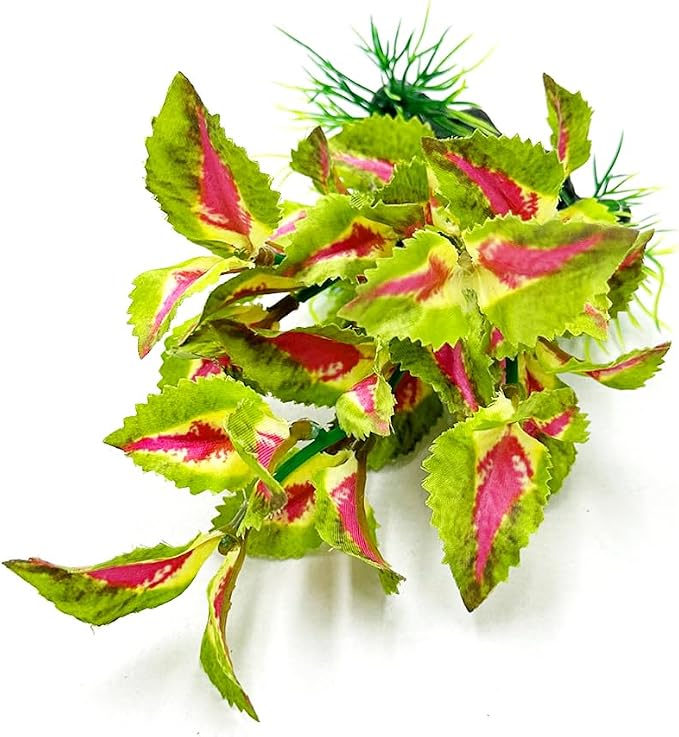 2pcs Set Aquarium Decor Plants Betta Fish Tank Decorations Soft Silk Artificial Plant Goldfish Waterscape Fish Hides Snake Tank/Reptiles Plants