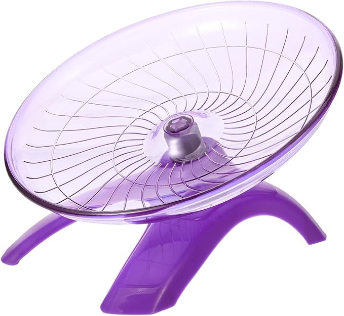 POPETPOP Silent Hamster Running Wheel 7 Inch Exercise Wheel for Small Pets Including Hamsters Gerbils Hedgehogs Squirrels Quiet Fitness Toy for Pet Activity