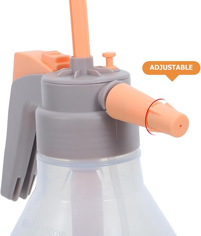 KOMBIUDA Bird Shower Misting Sprayer Bottle: 1.5L/50.72 Fl Oz Handheld Parrot Bath Sprayer Mist Cleaning Tool - Bird Mister for Parrot Parakeet Cockatiel