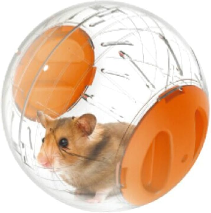 Emours Running Wheel Mini 4.8 inch Small Animal Dwarf Hamster Run Exercise Ball, Pack of 2, Small