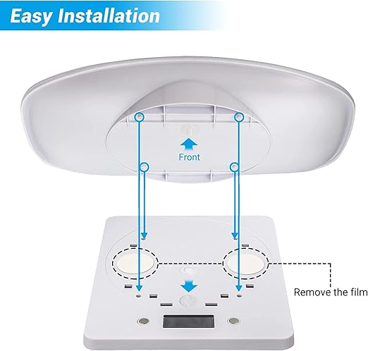 Digital Pet Scale,Puppy Scales for Weighing,Digital Small Animals Scales for Weighing,Whelping Supplies,Kitten Scale,Baby Scales for Newborn Dog Cat Crawl Pet,Capacity up to 33 lb,for New Pets Only