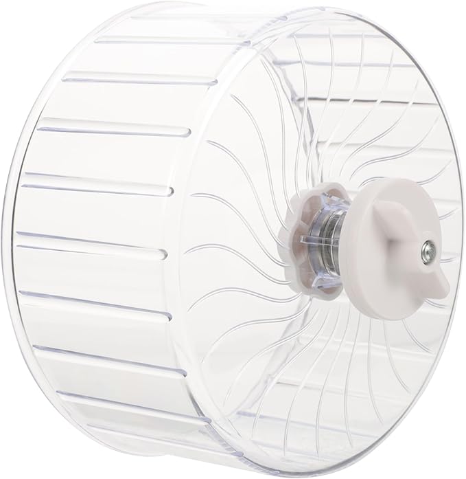 Toyvian Silent Hamster Wheel 5.51 Inch Running Wheel for Small Pets Including Hamsters Guinea Pigs Chinchillas and Gerbils Smooth Edges Low Noise Exercise Toy for Cage