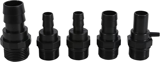 EcoPlus Eco 1056 Water Pump Fixed Flow Submersible Or Inline For Aquariums, Ponds, Fountains & Hydroponics - UL Listed, 1083 GPH, Black