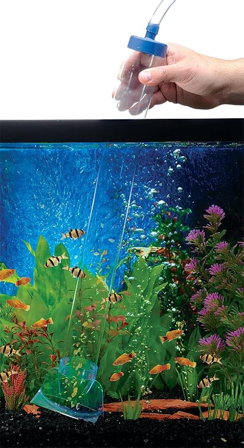Penn-Plax Gravel Vacuum for Aquariums | Make cleaning and tank maintenance quicker and easier (GV9)