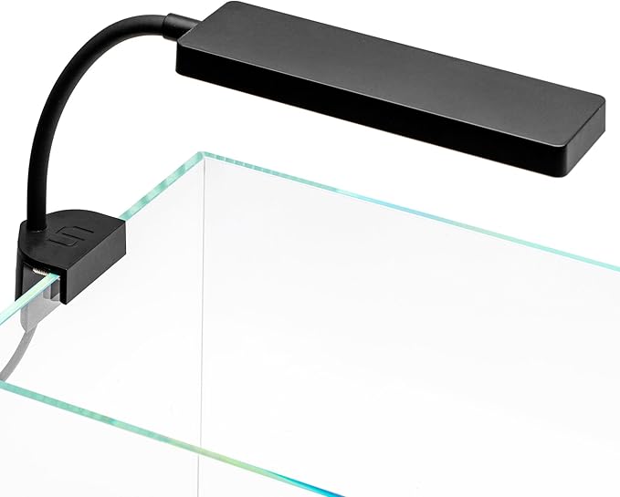 Ultum Nature Systems Refugium Light - Small Customizable Water-Resistant Aquarium LED Lamp w/Inline Timer, Full Spectrum Grow for Chaeto Macro Algae Saltwater Reef Tanks - Clip On