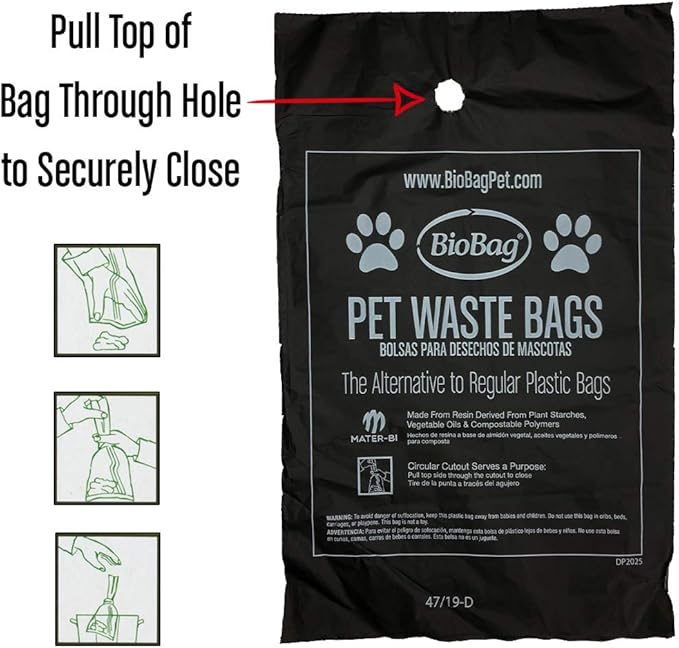 BioBag, Pet Waste Bags, 50 Count