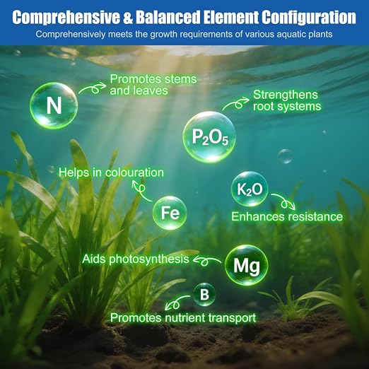 Root Tabs Freshwater Aquarium Plant Fertilizer Safe for Fish Shrimp and Planted Fish Tanks Slow Release