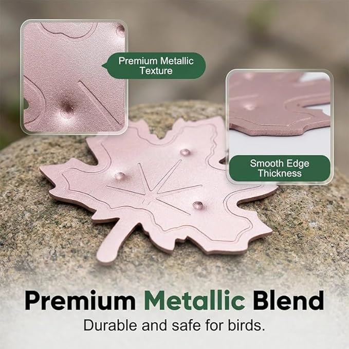 Universal Fit Bird Bath Purifier, Pure Copper Cleaning Disk with Triple Point Support Design, Fits Outdoor Birdbath & Bowl, Bird Bath Solar, Garden Fountain Provide Safe Clean Water