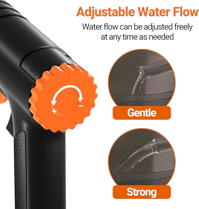 Yaubay 132GPH Manual Aquarium Gravel Cleaner, Fish Tank Siphon Vacuum Cleaner with Adjustable Water Flow for Cleaning Dirt, Water Change & Wash Sand Aquarium Cleaning Tools