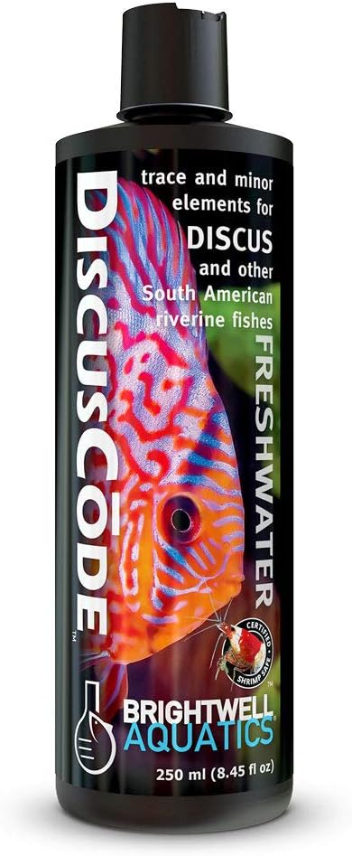 Brightwell Aquatics DiscusCode Discus Fish Trace Supplement, 250ml