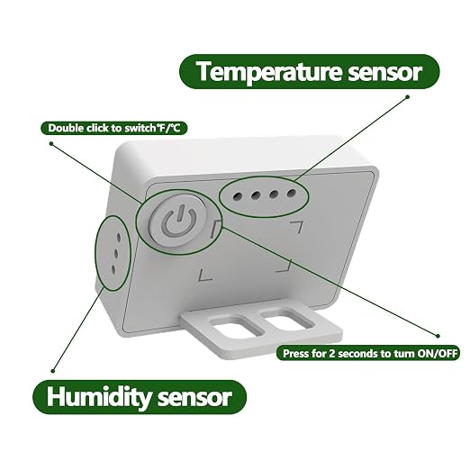 Reptile Thermometer Hygrometer with Climate Comfort Indicator, Fast Accurate LCD Digital Temperature & Humidity Monitor for Terrarium, Bearded Dragon, Gecko, Snake Tank