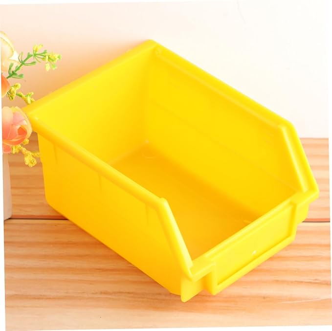 POPETPOP Hamster Sand Bathroom Large-Chinchilla Dust Bath Plastic Sand Bath Container Hamster Toilet/Bathtub/Sandbox-Random Color Size M
