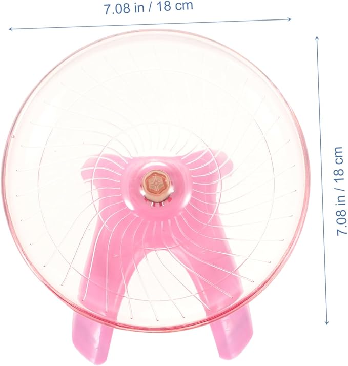BESPORTBLE 1pc Flying Saucer Wheel for Small Pets Non-Run Exercise Disc for Hamsters Pet Rats Comfortable Design Encourages Healthy Activity