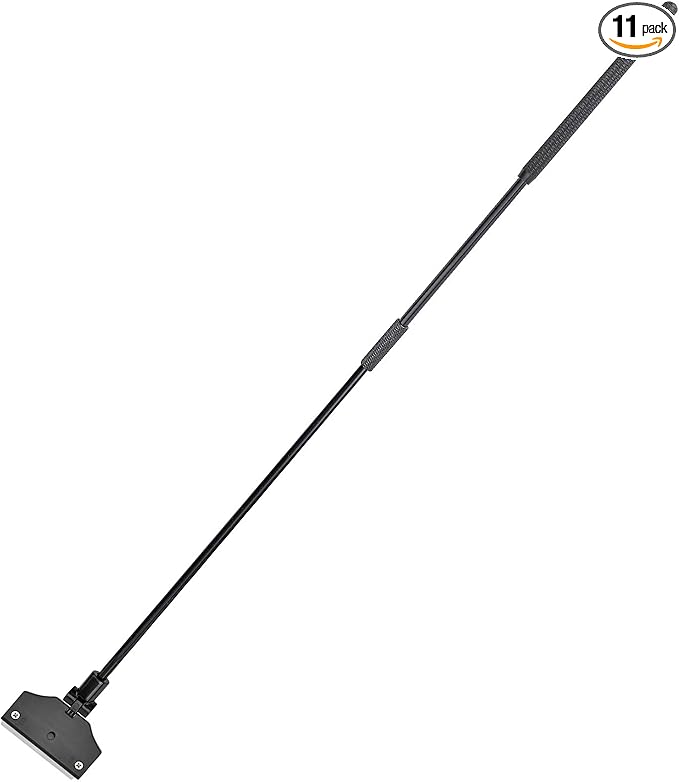 Pronetcus Aquarium Algae Scraper,Aquarium Glass Cleaner,Fish Tank Cleaner, Aquarium Scraper with 10 Blades,26 Inch.