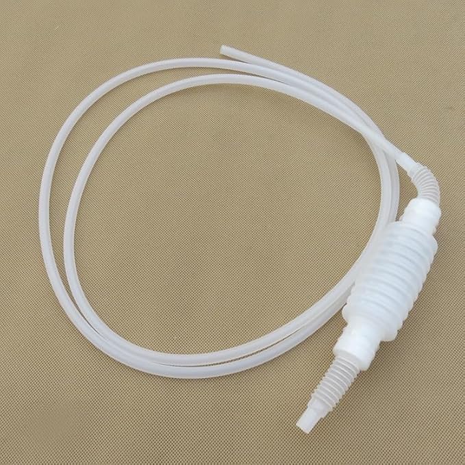 Aquarium Vacuum Siphon and Gravel Cleaner, Manual Hand Pump Water Changer with Tiny Tube for Small Nano Fish Tank, Betta Shrimp Maintenance(Small)