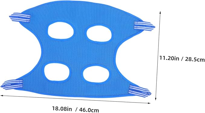 Toddmomy Cat Hammock for Grooming and Nail Clipping Pet Sling for Dogs and Cats Space Saving Design for Easy Organization Comfortable and Safe Pet Grooming