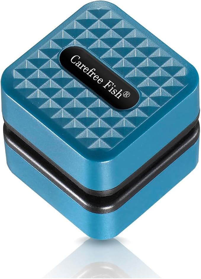 Carefree Fish Aquarium Mini Magnetic Cleaner for Acrylic Fish Tank Tiny Algae Scraper Not Floating