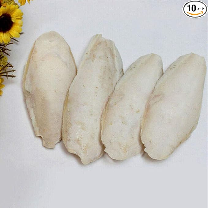 Acxico 10 pcs Cuttlefish Bones Pet Molars, Cuttlefish Bones, 8-10cm