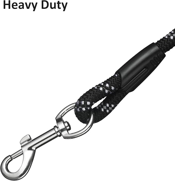 Long Dog Leash, 10FT-100FT, Reflective, Heavy Duty for Large to Small Dogs, Walking, Playing, Camping, Yard
