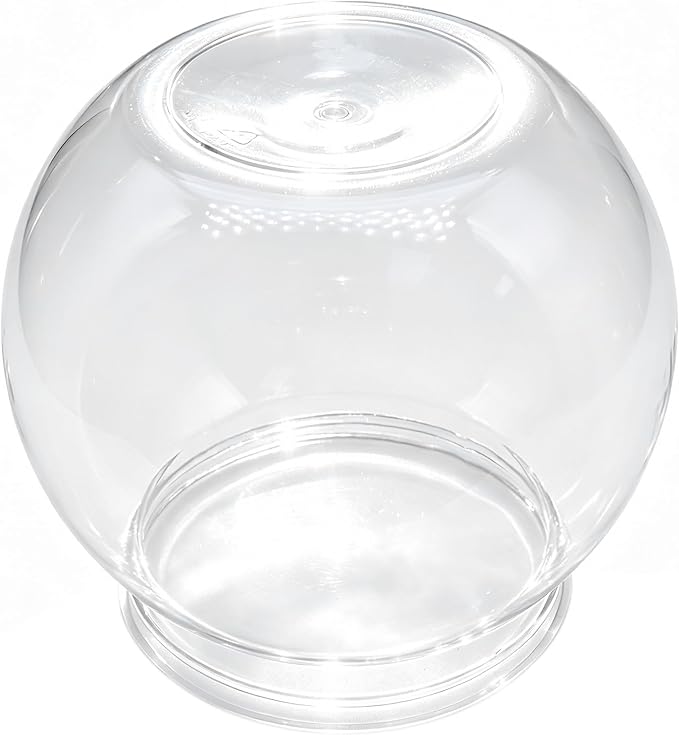 1 PCS Fish Bowl Small Plastic Bubble Bowl (23 Oz) | Fishbowl for Holding Candy and Party Decorations