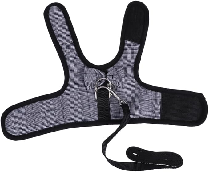 Toddmomy Pet Leash Rabbit Accessory Harness Breathable Mesh Vest Easy Off for Small Animals Style Harness