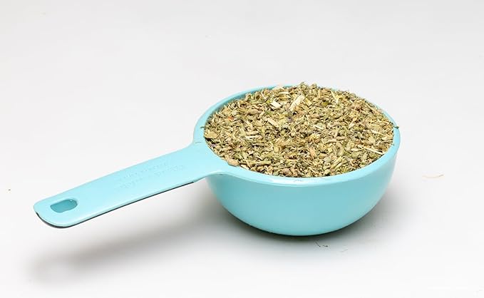 Kitty Kryptonite Catnip Blend - North American Crafted, 100% Natural, and Non-Addictive Catnip Treats for Enhanced Playfulness. Perfect for Cat Accessories (1/2 Cup)