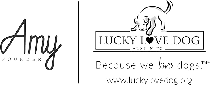 Lucky Love Dog Martingale Dog Collar - Adjustable, No-Slip, Durable, & Soft Webbing Collar for Male and Female Dogs Ideal for Training & Walking - Nacho, Medium