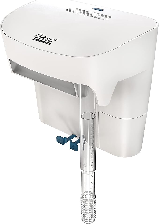 OASE BioStyle Power Filter for Aquariums up to 30 gallons, Multi-stage Filtration, Easy Maintenance, Quiet Hang on Back Filter, White