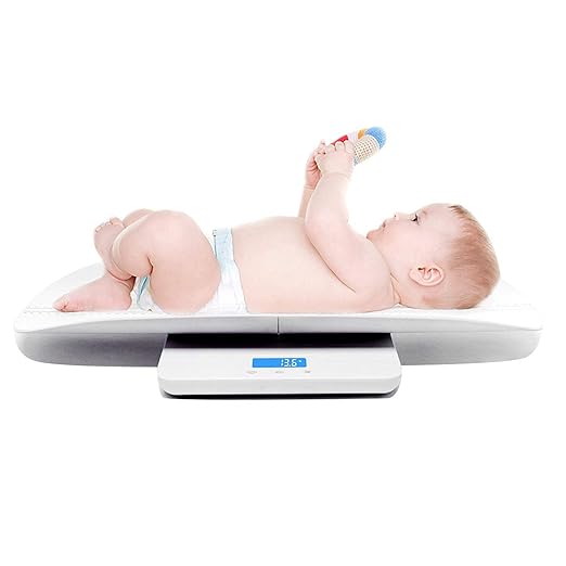 Digital Pet Scale, Baby Scale, with 3 Weighing Modes(kg/oz/lb), Max 220 lbs, Capacity with Precision up to 0.02lbs, White, Suitable for Infant, Puppies, Mom