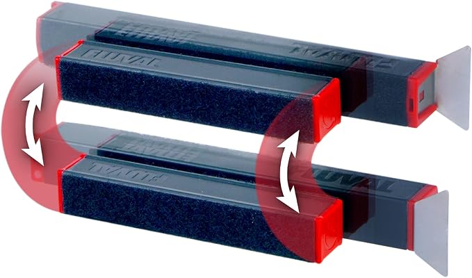 Fluval Razor+ 2-in-1 Magnet Scraper, Aquarium Glass Scraper, Small