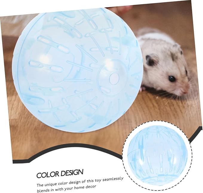 Hamster Balls Large Exercise Toy 10cm Pet Running Balls Track for Chinchilla Guinea Pig Gerbil