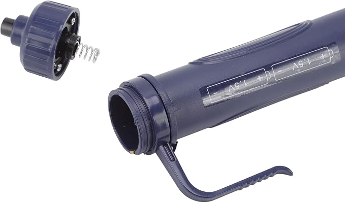 Aquarium Vacuum Cleaner, Electric Siphon with 29.5in Hose | ABS Construction, Retractable for Any Tank Size, Battery Powered for Safe Water Changing, Washable Gravel Filter