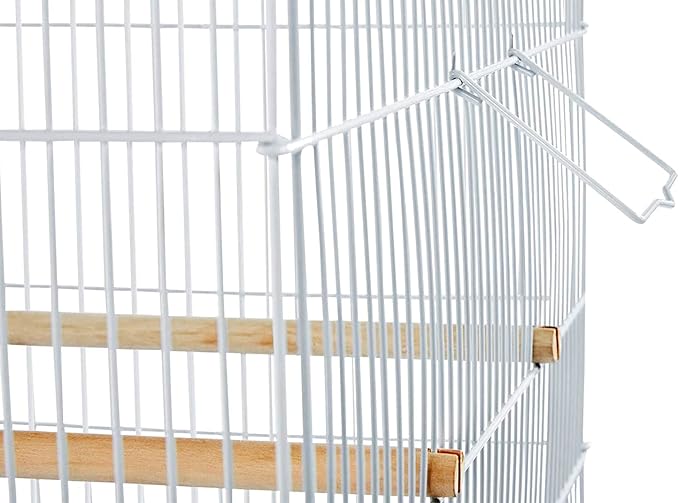 55" Extra Large Tight 3/8-Inch Bar Spacing Multiple Flight Bird Aviaries Budgie Canaries Finches Lovebirds Budgies Breeding Breeder Cage with Removable Rolling Stand