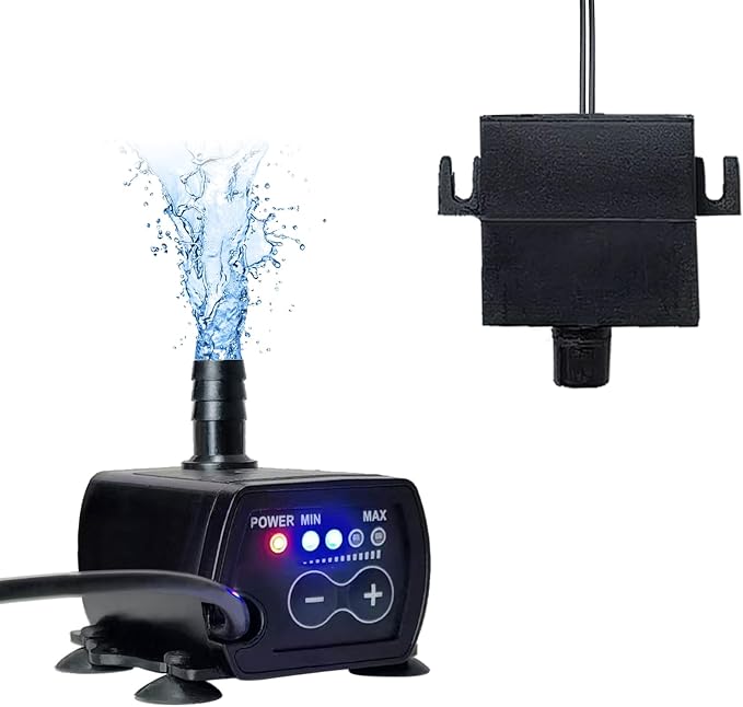Automatic Small Sump Pump For Dehumidifier,13FT Lift,4 Level Flow Control,Submersible Water Pump With Level Sensor,For HVAC Condensate,Air Conditioner,Tank,GP02