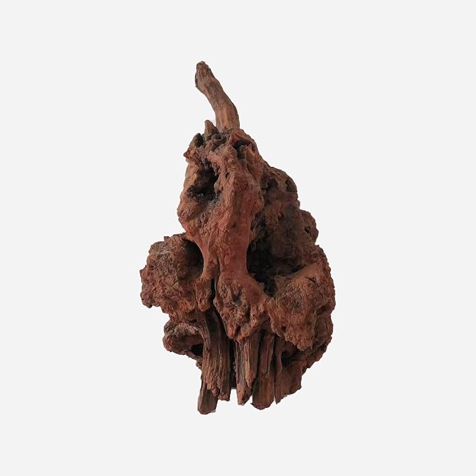 Natural Driftwood for Aquarium Decor, L9.06×W9.45×H16.14 Inches Large Drift Wood Decorations for Reptile Hide, Fish Tank, Optional Shapes