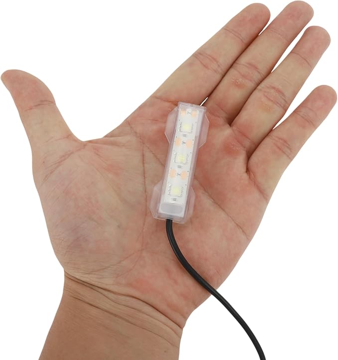 Mini Aquarium Light 0.5-2 Gallon Desktop Aquarium Blue USB LED Light