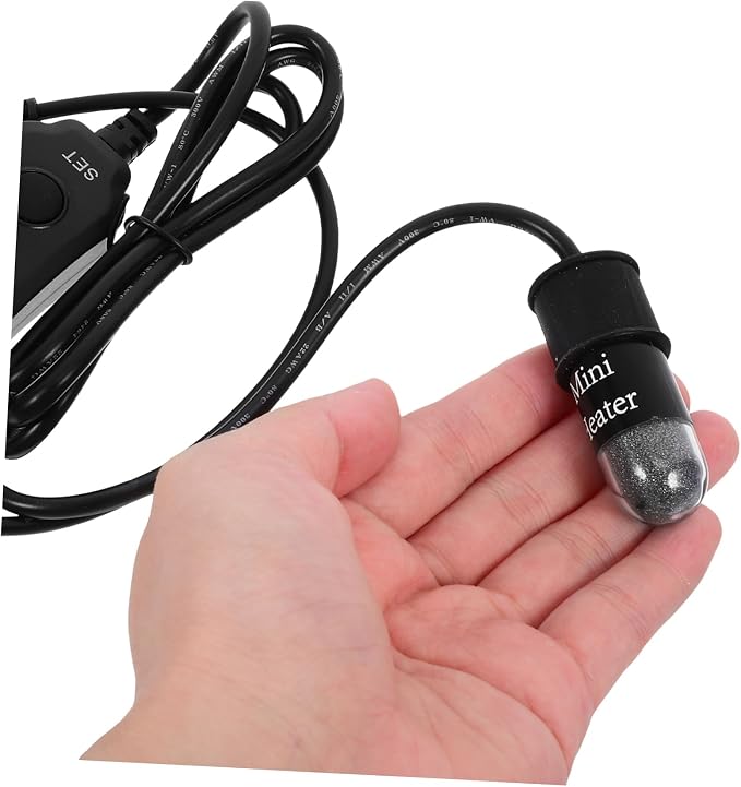 MERRYHAPY Heaters Tank Heater Mini Heating Rod for Betta Fish Tank Sturdy Material Long-Lasting Performance