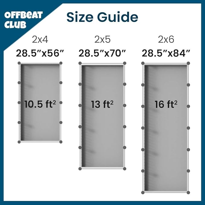 GuineaDad Piggy Condo – Premium C&C Cage with Balcony, Ramp, & Pillars for Guinea Pigs & Small Animals with Coroplast Base | Acrylic and C&C Grids for Small Pets (C&C Grids, XXL (29" x 87.5" x 42"))