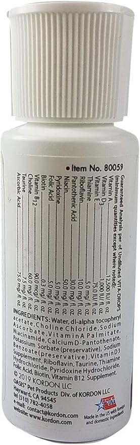OASIS #80059 Ferret Vita-Drop Vitamins, 2-Ounce