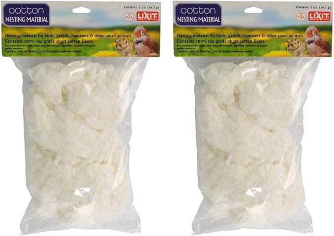 Lixit® Bird and Small Animal Cotton Nesting Material (4 Ounce)