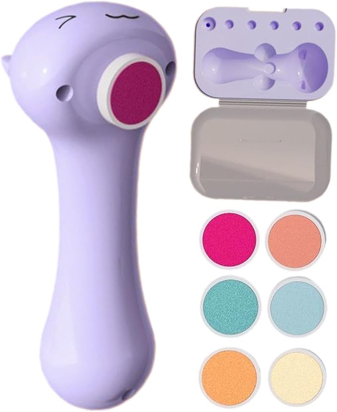 Cat Nail Grinder - 150mAh, Electric Bird Claw Cutter, 6 Replacement Heads | Reusable Puppy Nail Polishing Machine with Durable Design for Conure Cockatiel Parrot Parakeet Budgies Lovebird Macaw Do